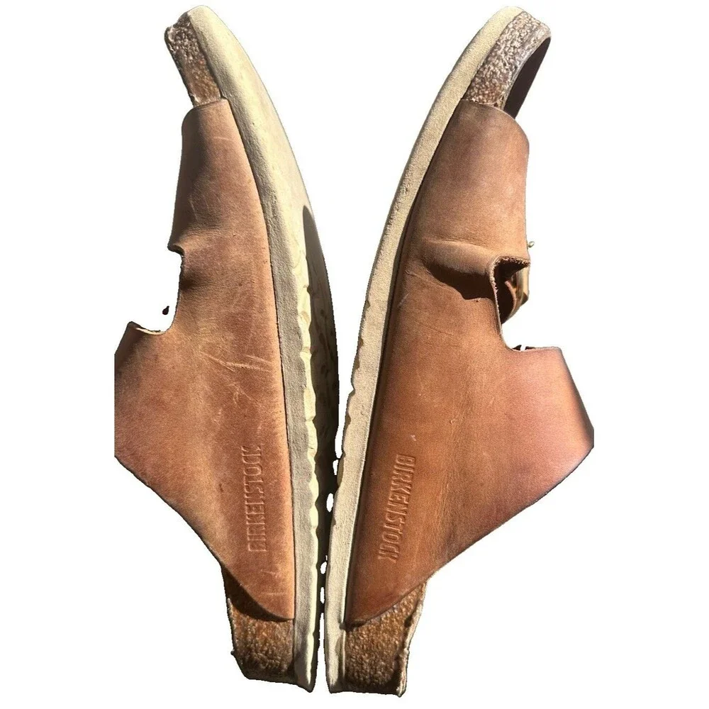 Birkenstock Arizona Big Buckle Brown Leather Sandals Women’s Approx US 8-9